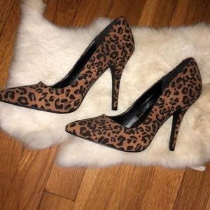 Sexy cheetah print stilettos